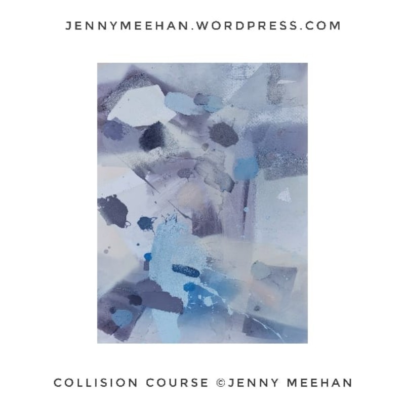 painting by jenny meehan abstract expressionist painter uk british london based artist jenny meehan