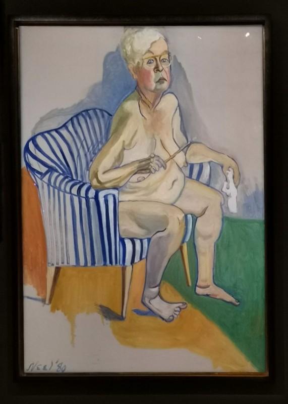 Alice Neel exhibition at barbican London, art in London, London visual art shows