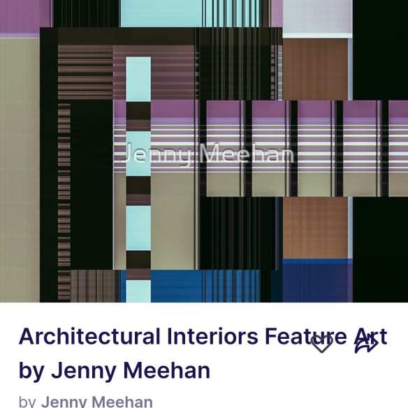 Architectural Interiors Art Print by Jenny Meehan aka jennyjimjams, interior design resources, home decor, architectural digest 